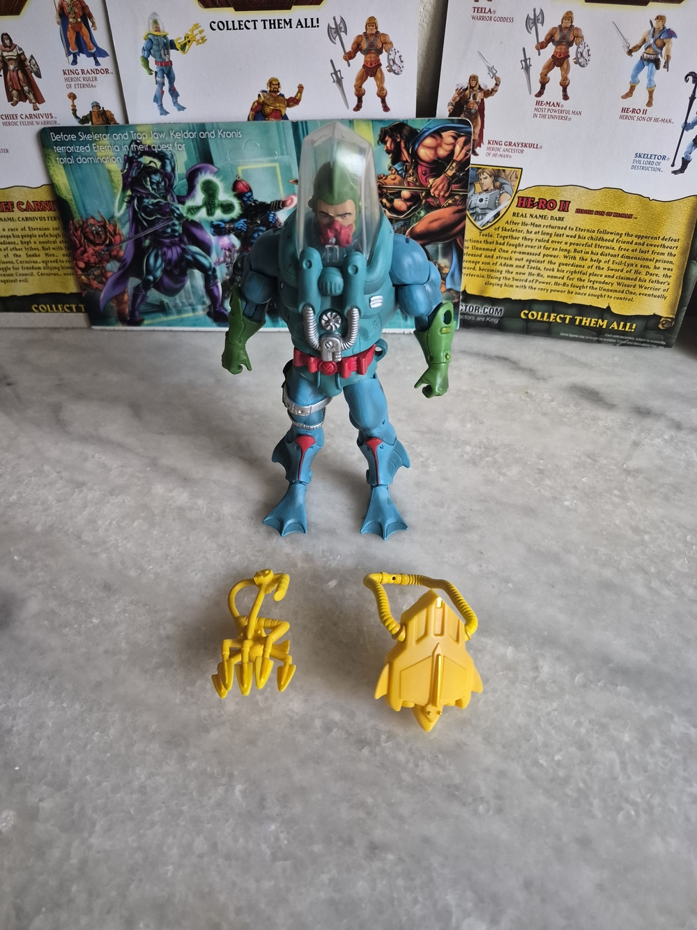 Mattel Masters of the Universe HYDRON 100% complete Pre-owned